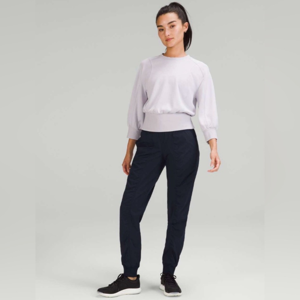 🍋 Lululemon Softstreme Ribbed-Hem Pullover